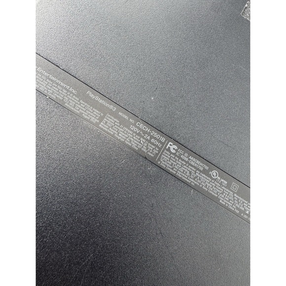 Sony PlayStation 3 PS3 Slim Console CECH-2501B AS-IS for Repair READ Description - Picture 7 of 9